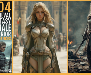 404 Medieval Fantasy Female Warrior