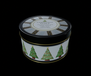 Christams sweets Christmas Fudge Low Poly 3D