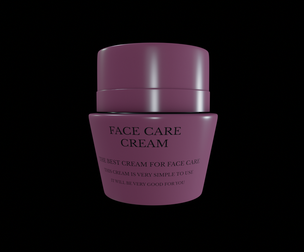 Face creams-Face Cream-PBR 3D Model