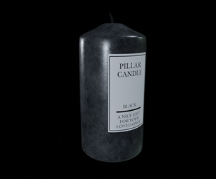 Candles and candleholders-Pillar Candle