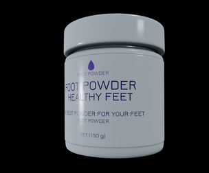 Foot skin care-Foot Powder-PBR GAME READY