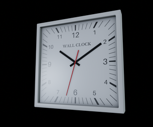 Home decorations-Wall clocks-PBR GAME READY