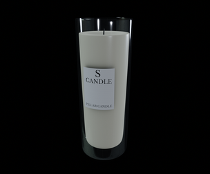 Candles and candleholders-Pillar Candle