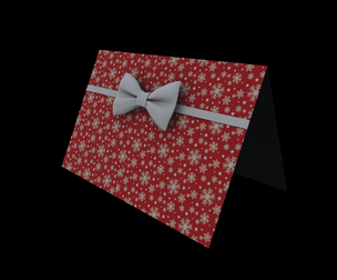 Gift Packaging-Christmas Gift Card Holder-PBR