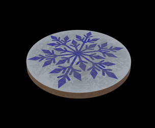 Festive accessories-Festive Drink Coasters