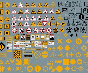 Polygon Decals 202 pieces - Collection 3