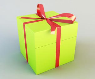 Gift Box 3d Model