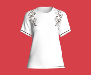 Ladies White Tops V2 | Marvelous | Blender