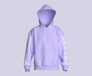 Men Hoodie With Piping  | Marvelous | Blender