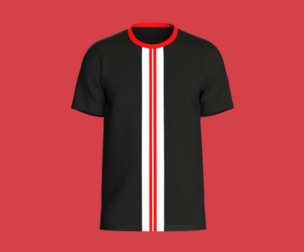 Mens Black T-shirt  | Marvelous | Blender