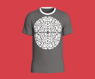 Mens Gray T-Shirt  | Marvelous | Blender
