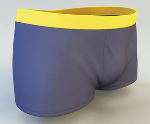 Boxer Briefs 3D Model