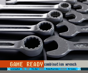 Combination wrench set