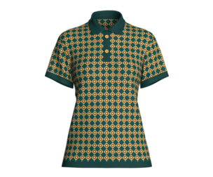 Ladies Print Polo  | Marvelous | Blender