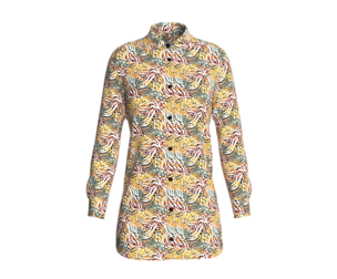 Ladies Print Shirt V2  | Marvelous | Blender