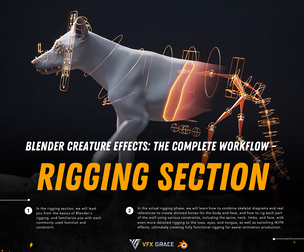 Blender Advanced Rigging Case Study - 3D Character Eurasian Wolf