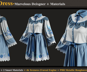 Lolita Dress -Models+Materials