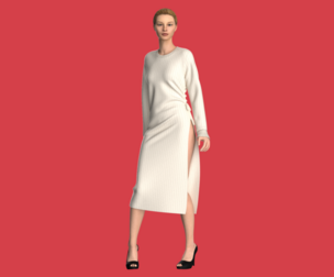 Ladies Long Sweater  | Marvelous | Blender