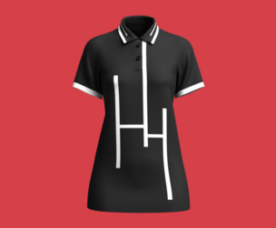 Ladies Black Polo Tops  | Marvelous | Blender