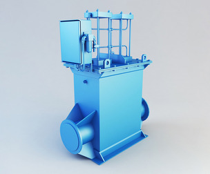 Two Way Tap 250mm 3d Model