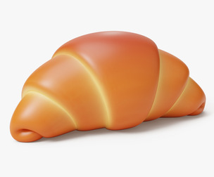 Croissant Stylized