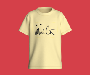 Kids T-Shirt Mini Cat  | Marvelous | Blender