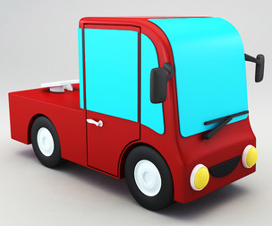 Truck V 2 3d Model