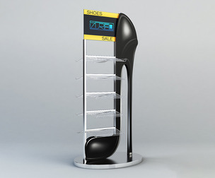 Rack Shoes V 4 3d Model