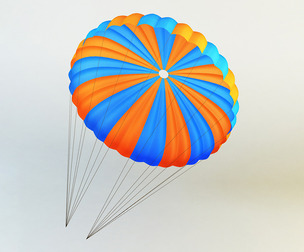 Parachute 3d Model