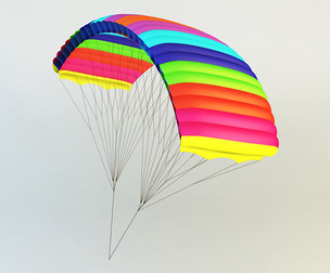 Paraglider V 1 3d Model