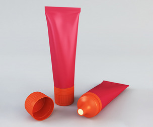 Cream Tube 3d Model