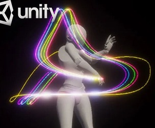 Unity VFX Graph：Attractor Force and Particle Trail effect