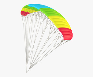 Paraglider v 2 3d Model