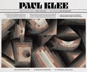Paul Klee Procreate Kit (Procreate Brushes, Color Palettes & Paper, Canvas and Cardboard Textures)