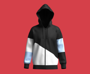 Hoodie-Contrast Color  | Marvelous | Blender