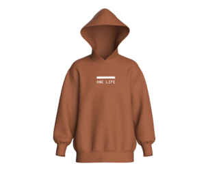 Hoodie-Brown  | Marvelous | Blender