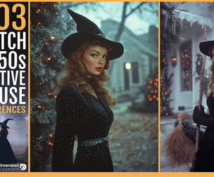 303 Young Witch by 1950s Festive House