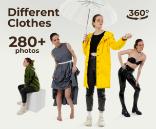 280+ Different Сlothes 360 - Reference Pictures