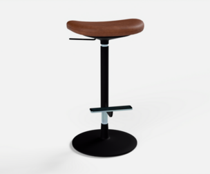 Pilat fully upholstered seat without back