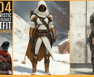 404 Futuristic Archaeologist outfit