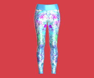 Girls Sports Leggings-Sporty Print  | Marvelous | Blender