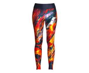 Girls Sports Leggings-Sublimation Printed  | Marvelous | Blender