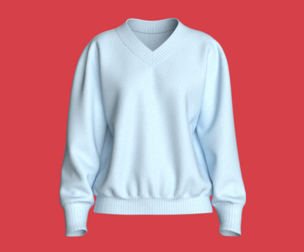 Girls Sweater-Blue | Marvelous | Blender