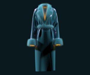 Girls Fur Jacket  | Marvelous | Blender
