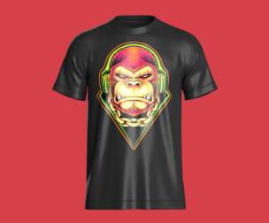 Tshirt Electrorilla-Metaverse  | Marvelous | Blender