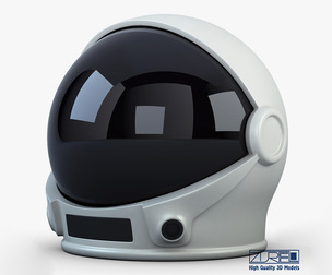 Astronaut Helmet 3d Model