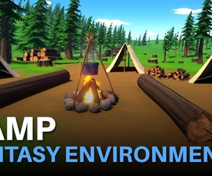 Camp - Stylized Fantasy Environment
