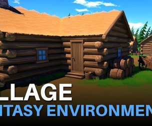 Village - Stylized Fantasy Environment