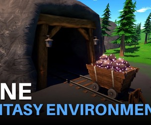 Mine - Stylized Fantasy Environment