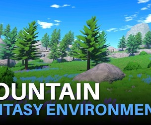 Mountain - Stylized Fantasy Environment